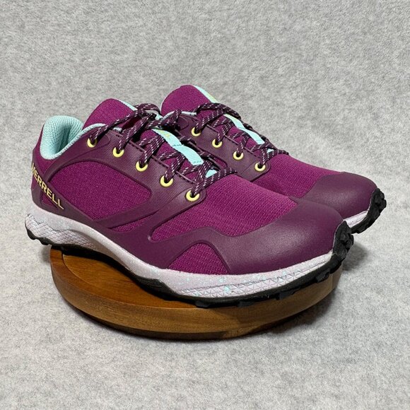 Merrell Girls Altalight Hiking Trail Running Shoes Size 5 Sneakers Berry Purple - Picture 2 of 10
